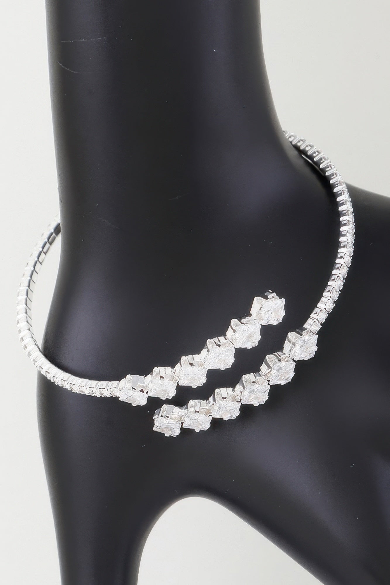 Jeweled Shiny Star Wrap Bracelet