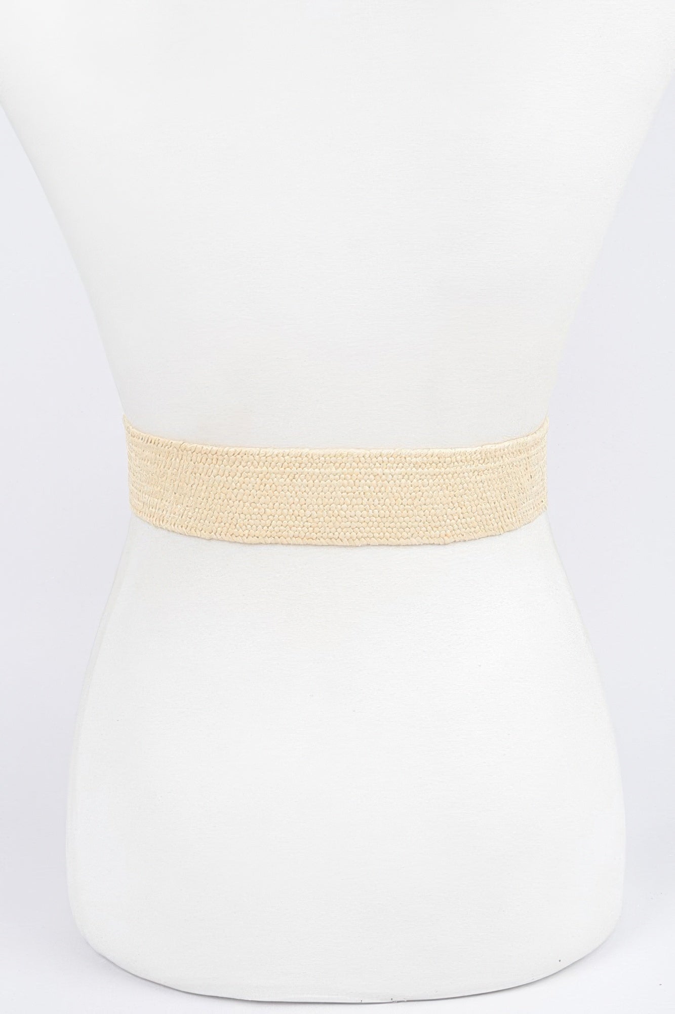 Square Buckle Stretch Belt