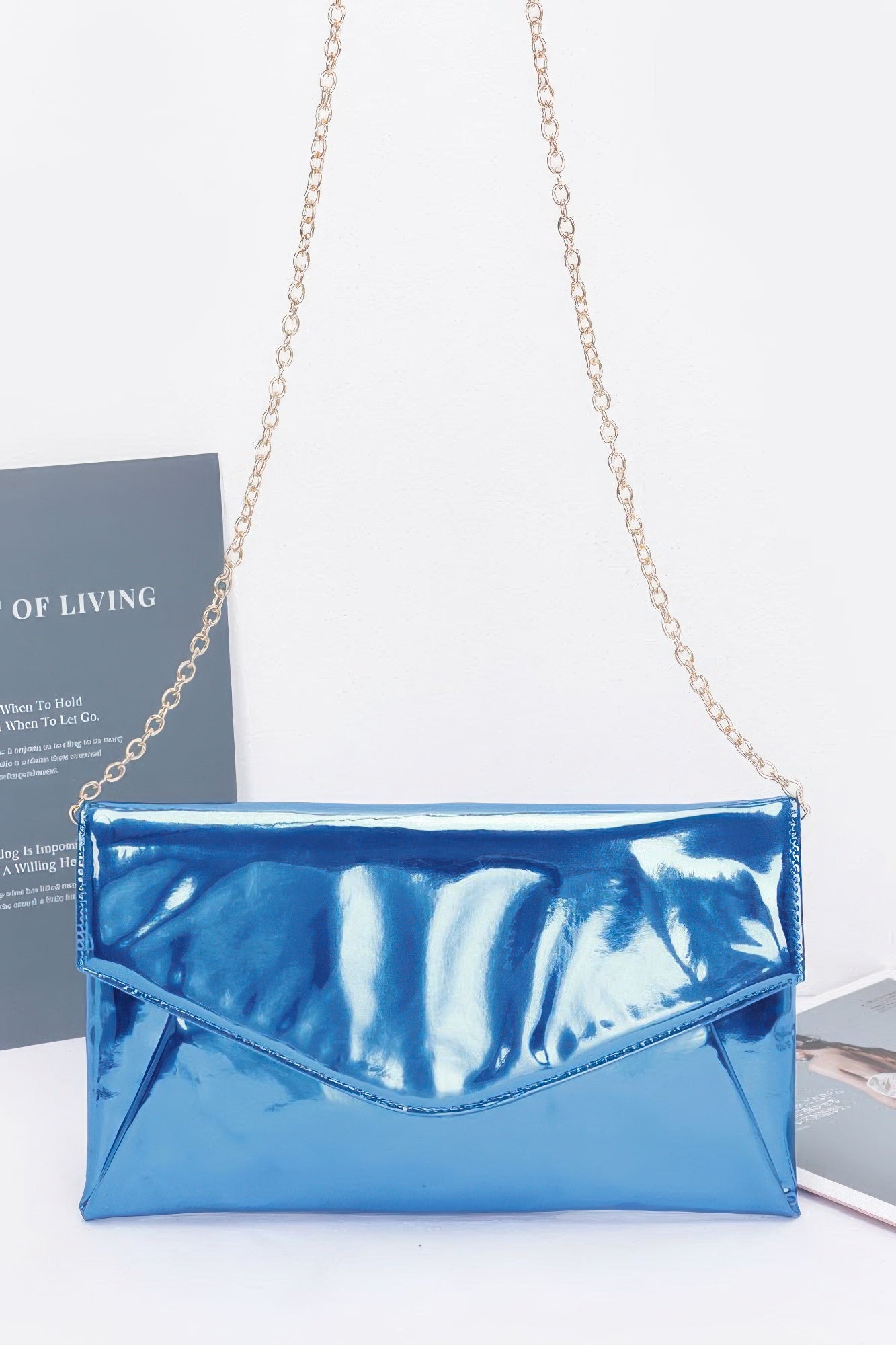 Mirror Envelope Clutch