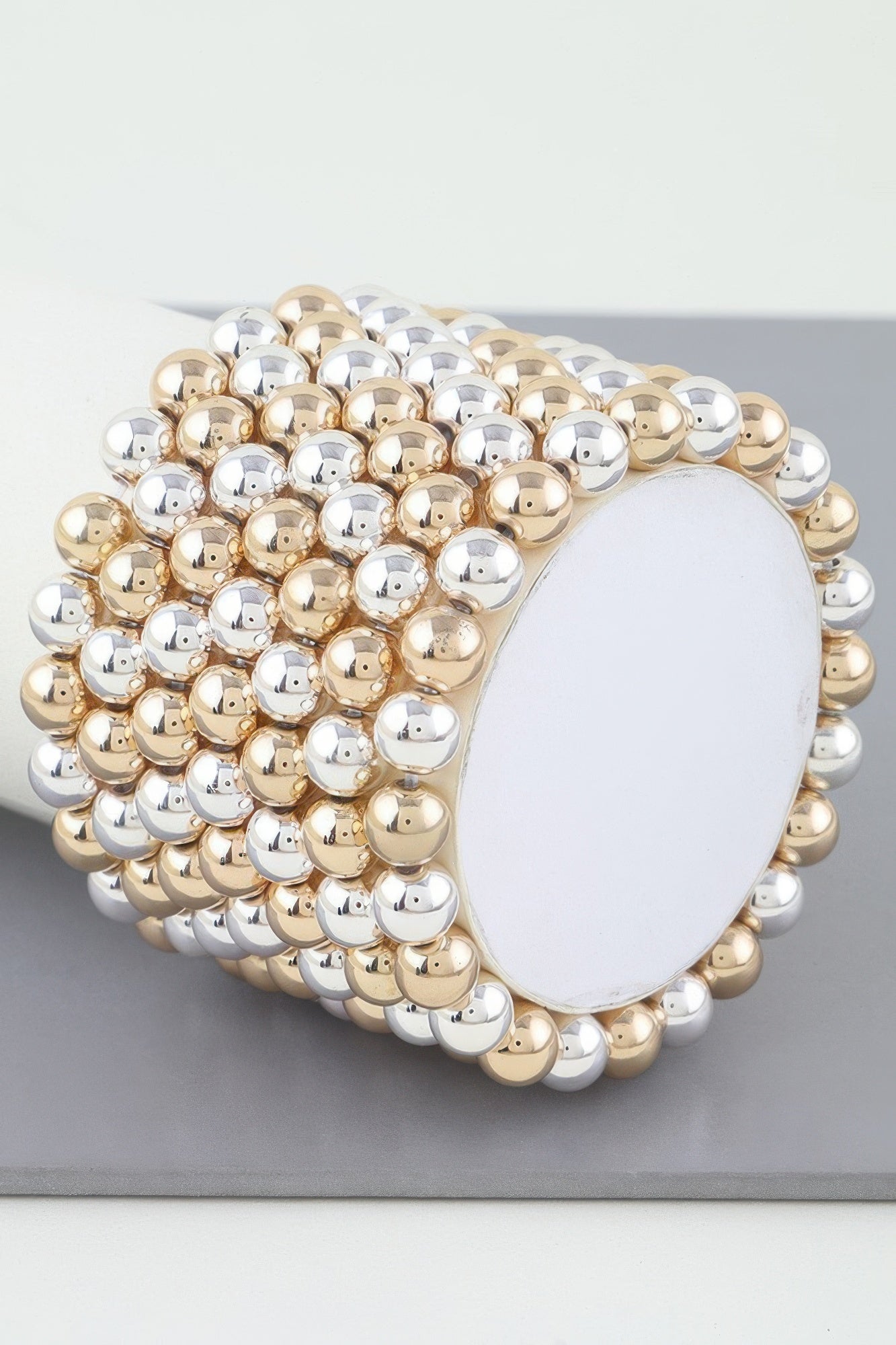 Multi Beaded Cuff Bracelet