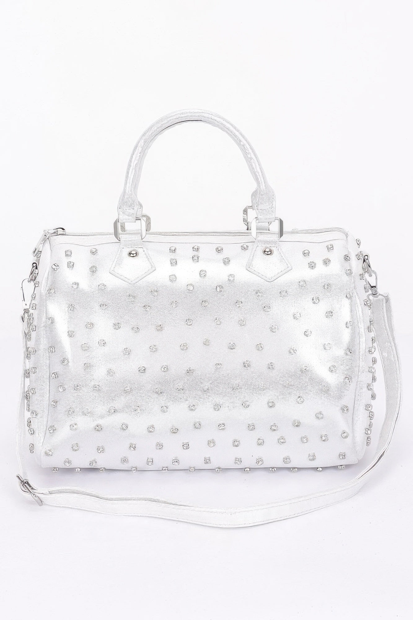 Rhinestone Studded Bowling Bag