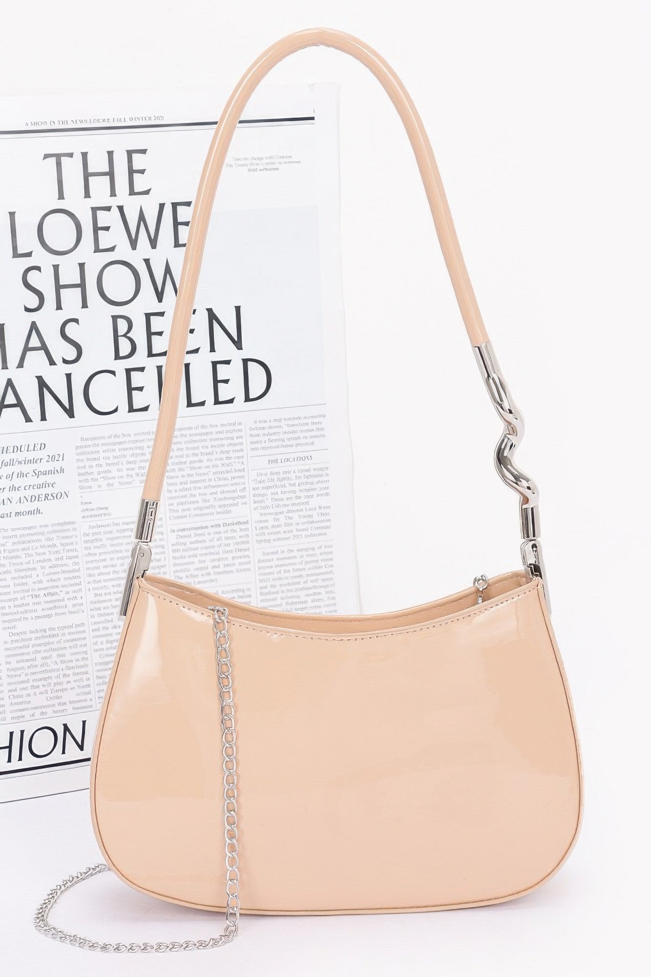Enamel Shoulder Bag