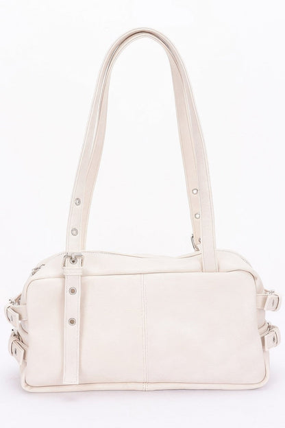 Faux Leather Sport Bag