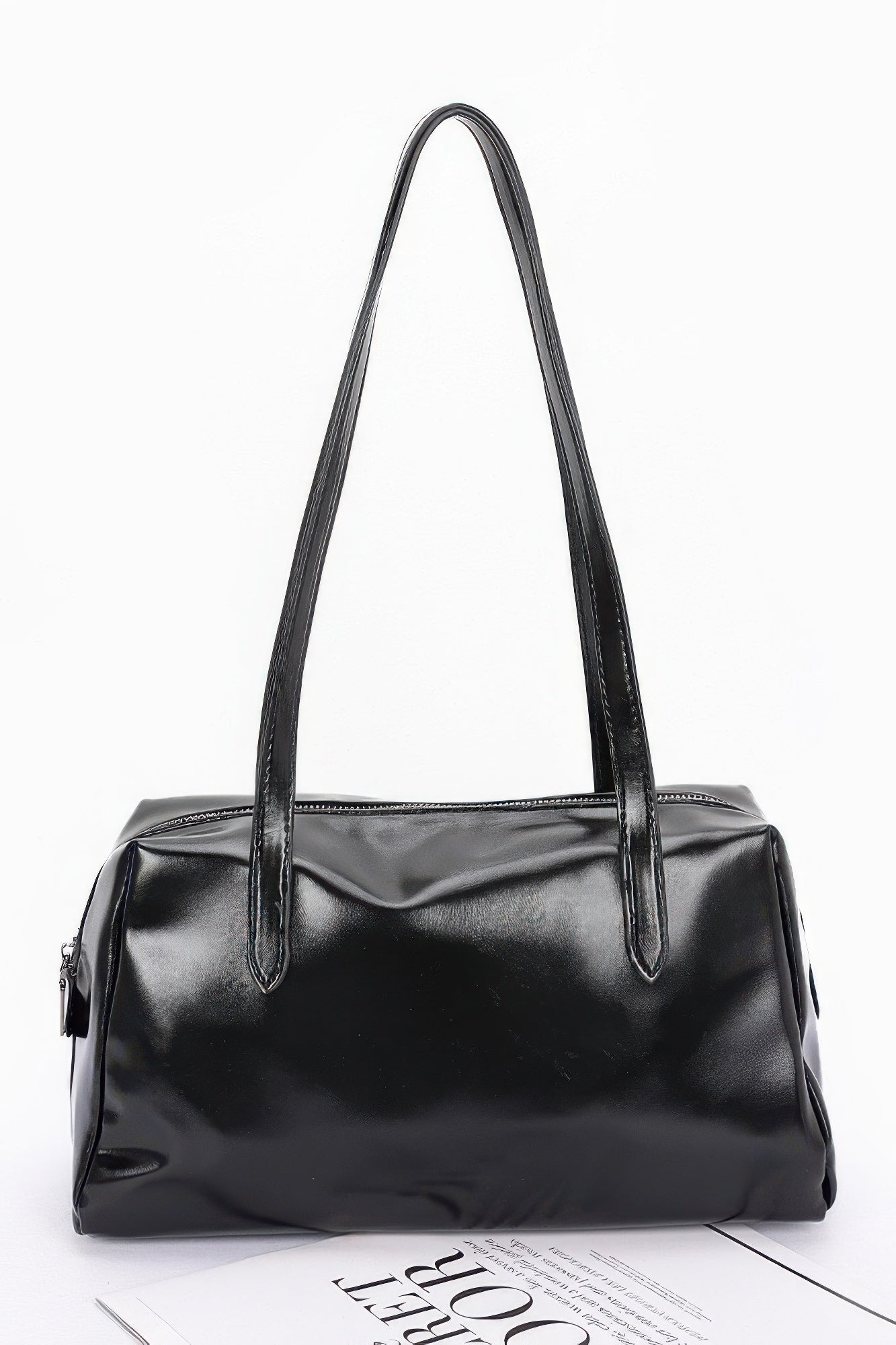 Faux Leather Sport Bag