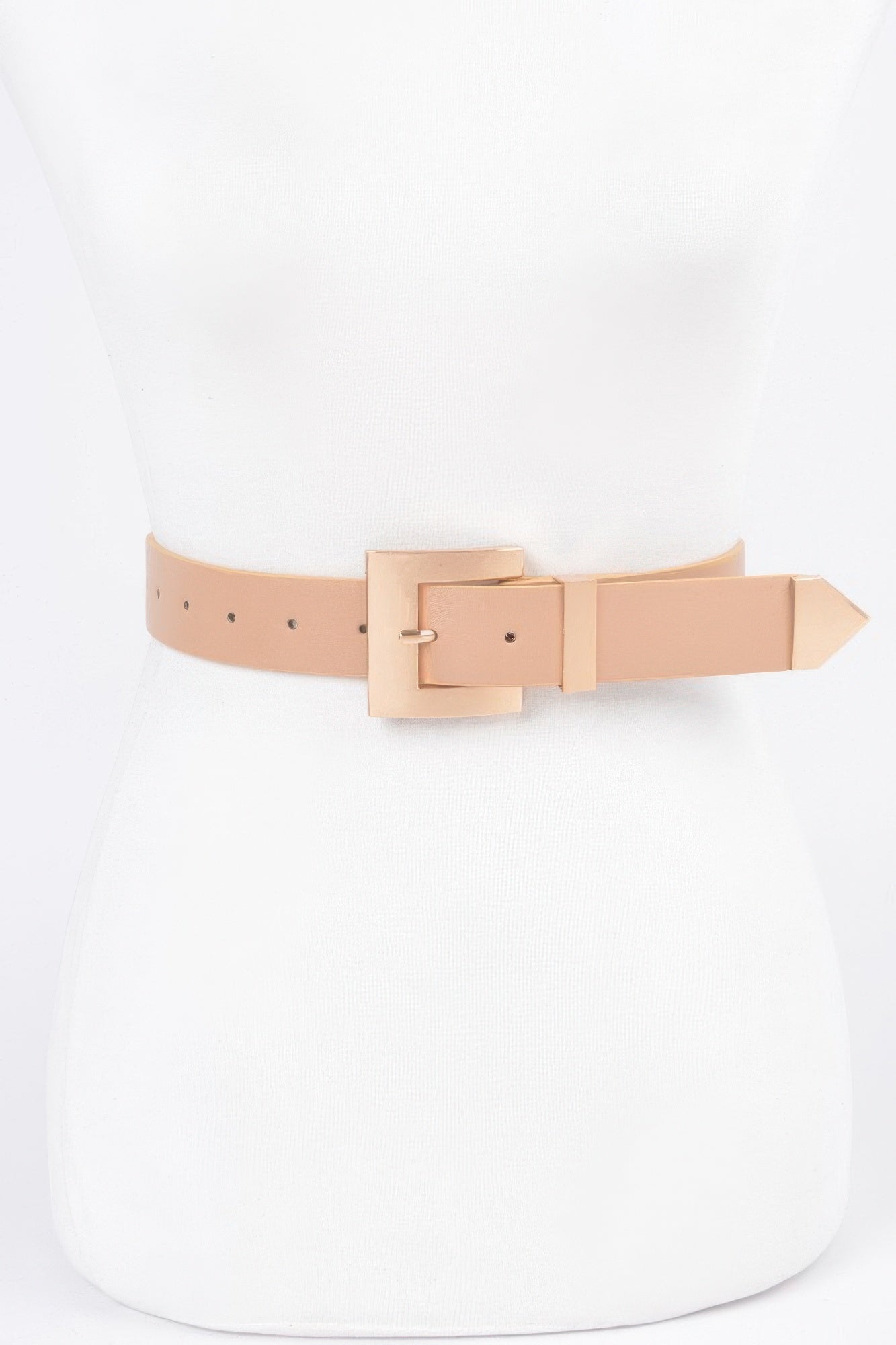 Classic Big Buckle Belt