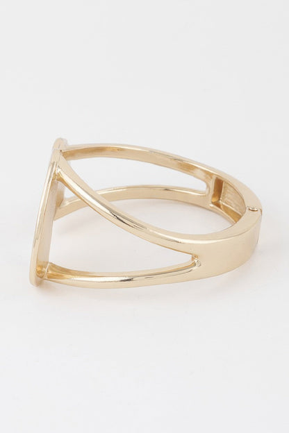 Flat Stone Wrap Bracelet