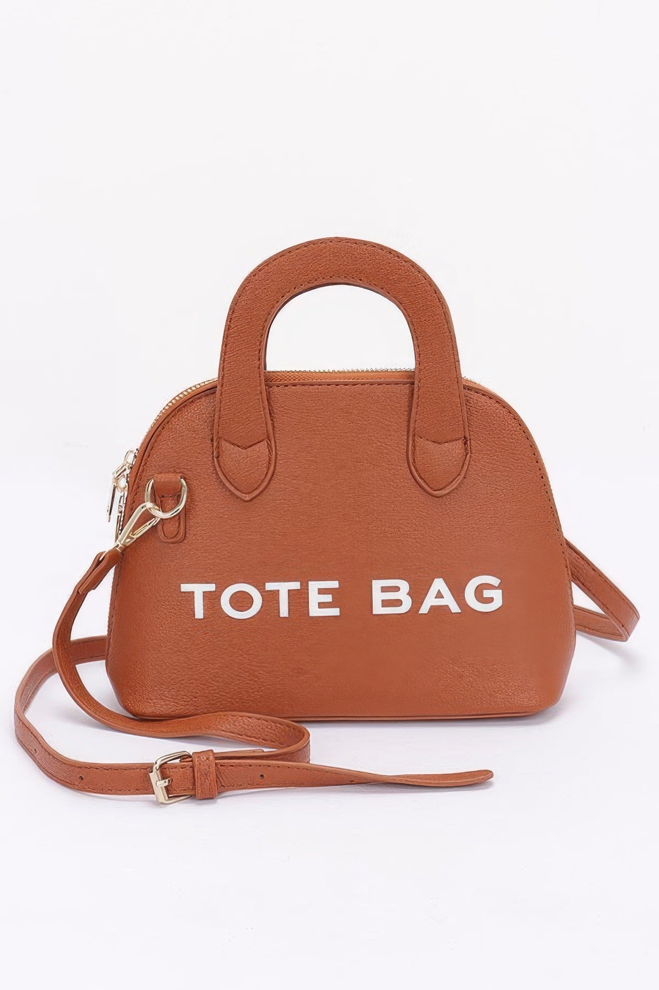 Faux Leather Tote Bag