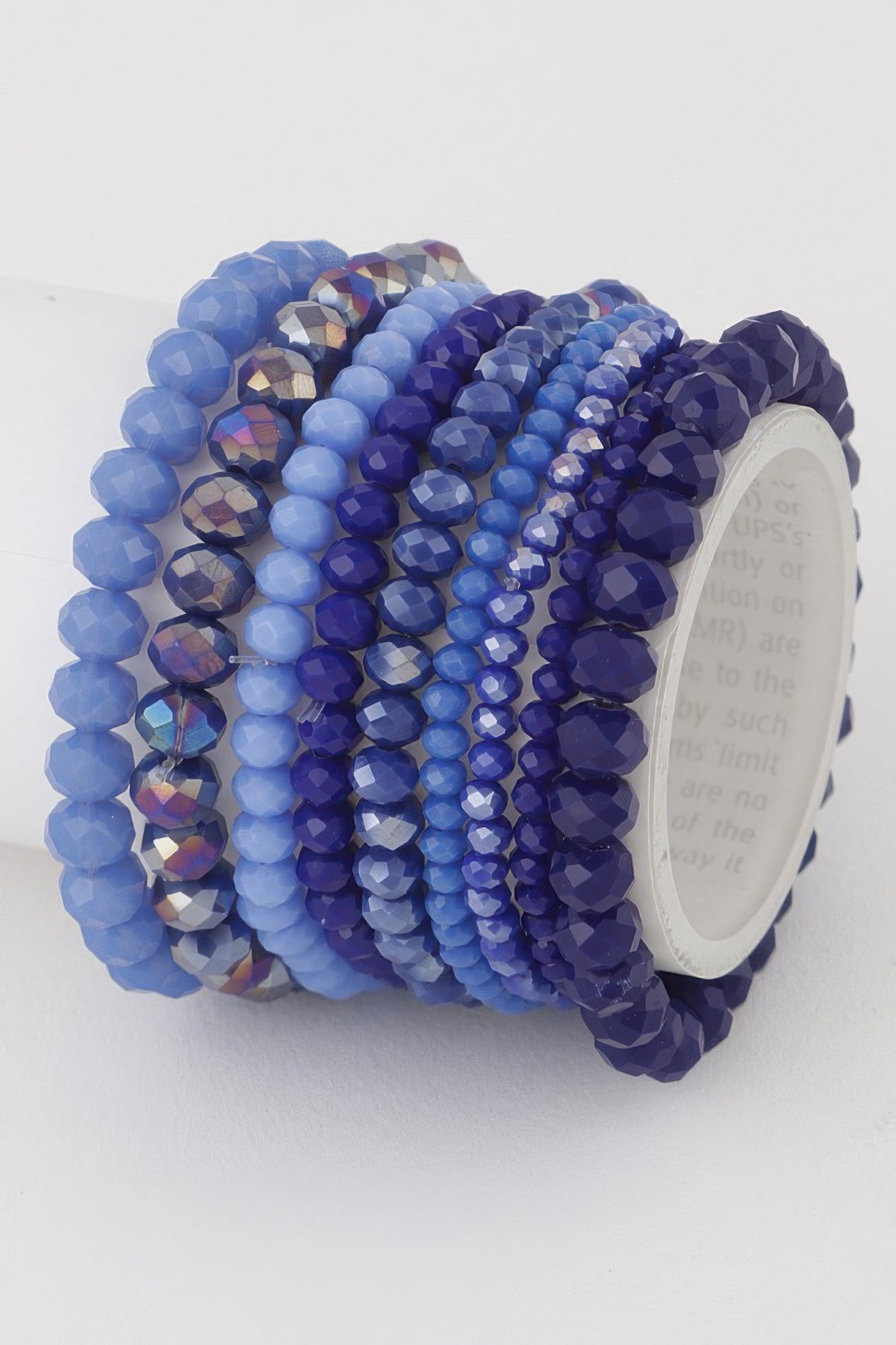 Multi Blaze Crystal Beaded Bracelet