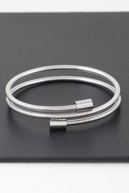 Coil Wrapped Bracelet