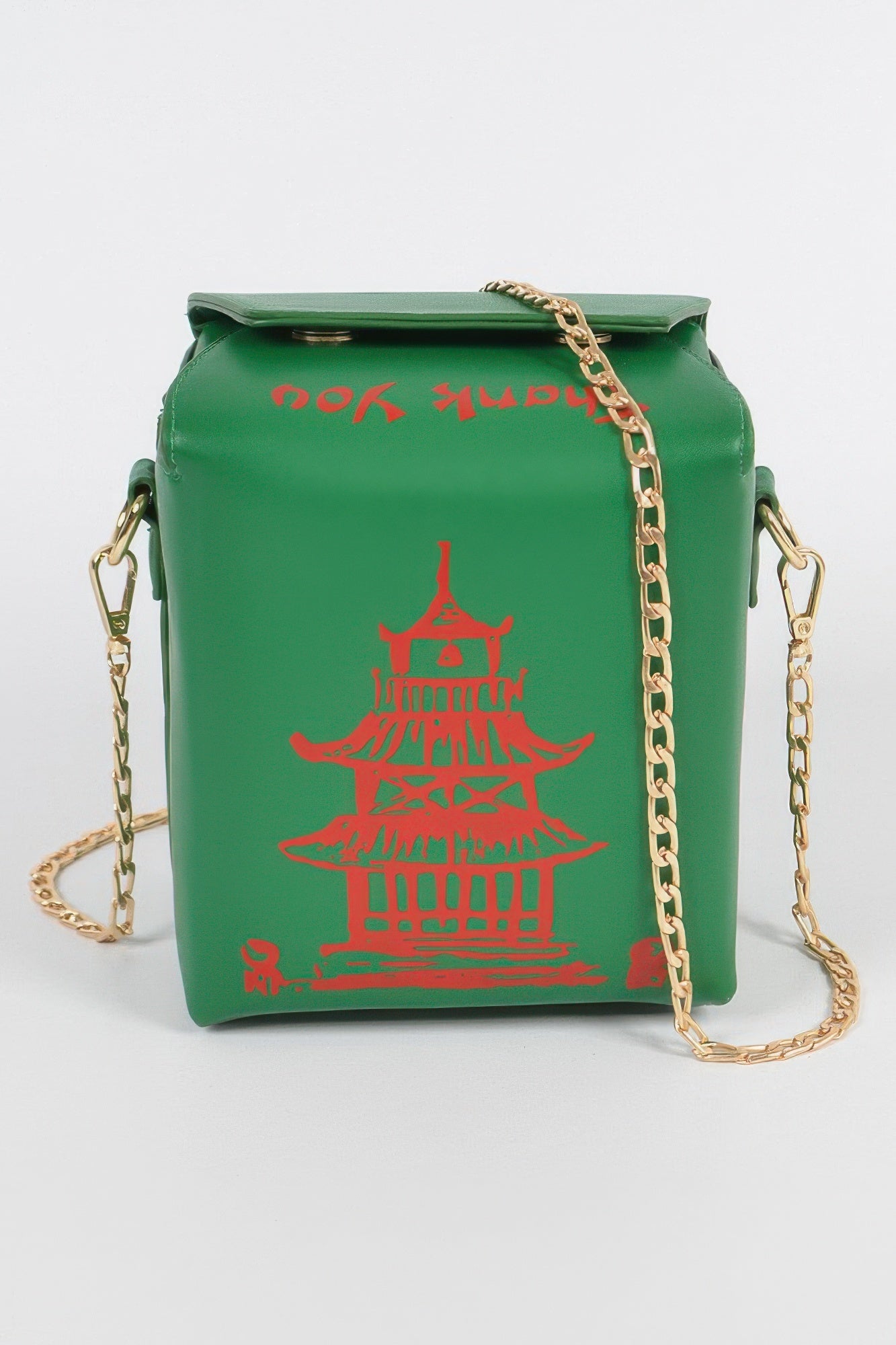 Chinese To Go Box Clutch.