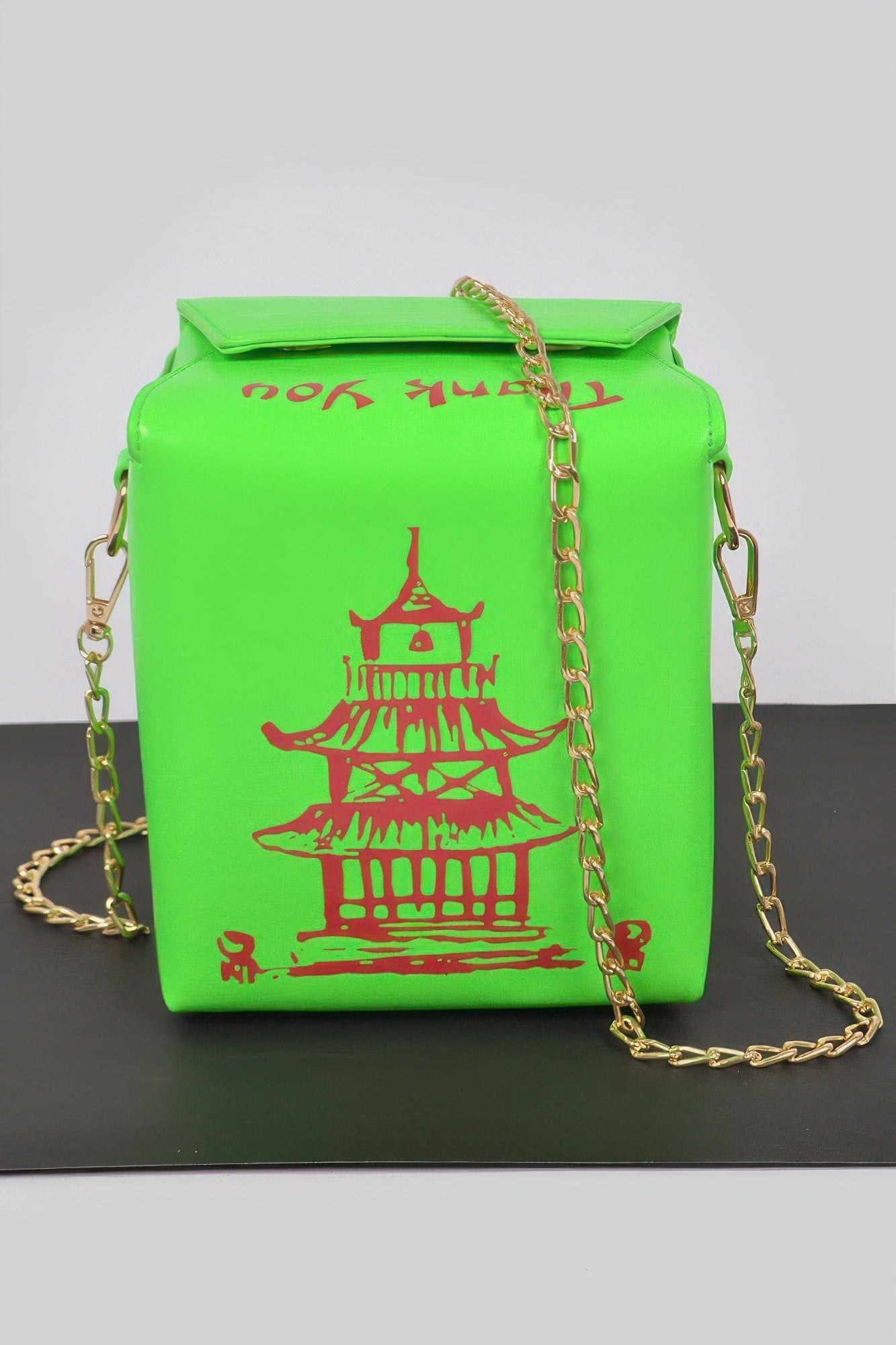 Chinese To Go Box Clutch.