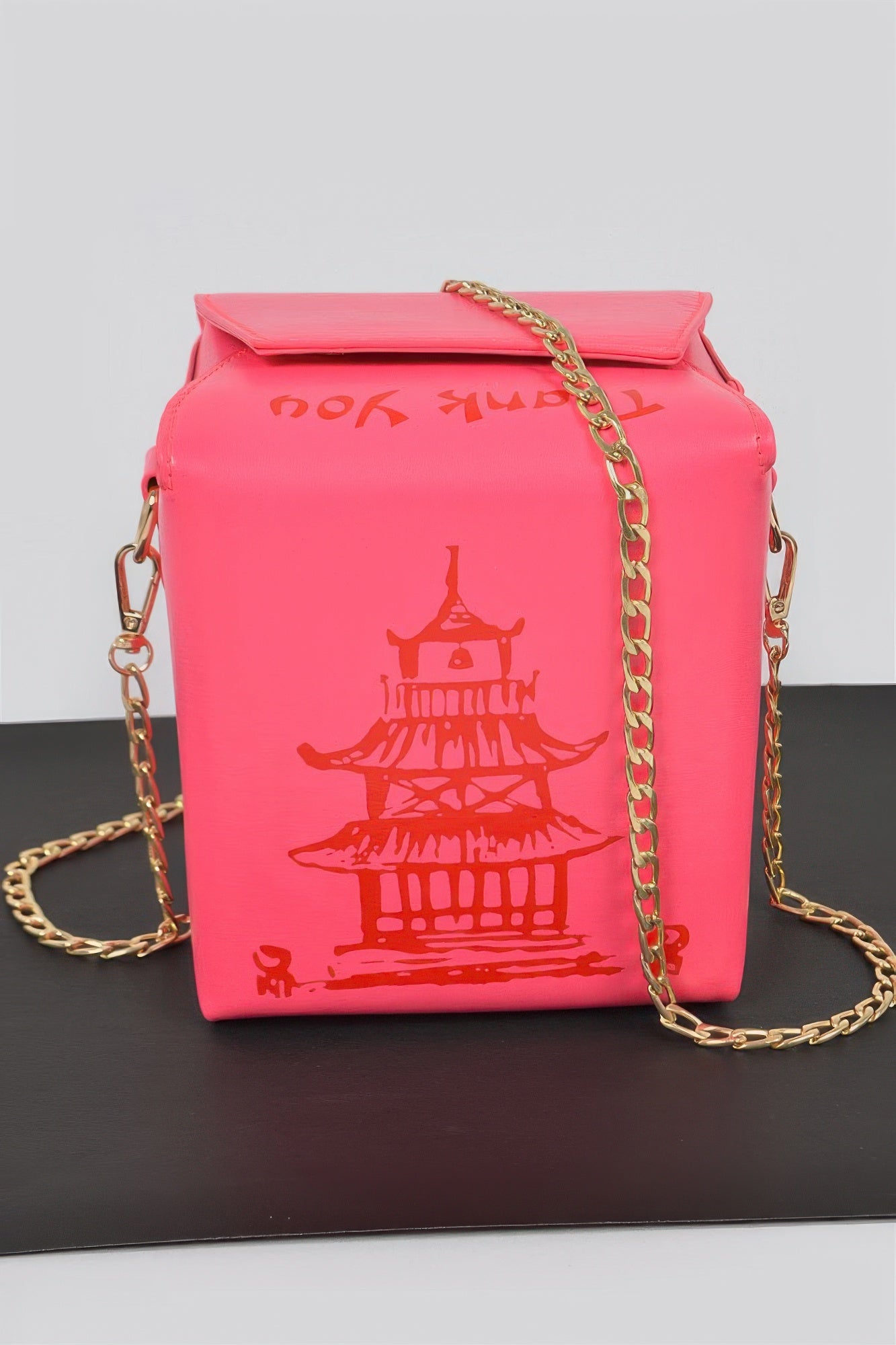 Chinese To Go Box Clutch.