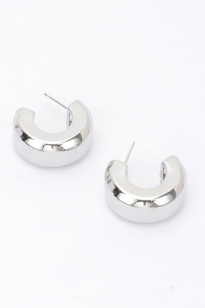 Gold Plated Metal Earring