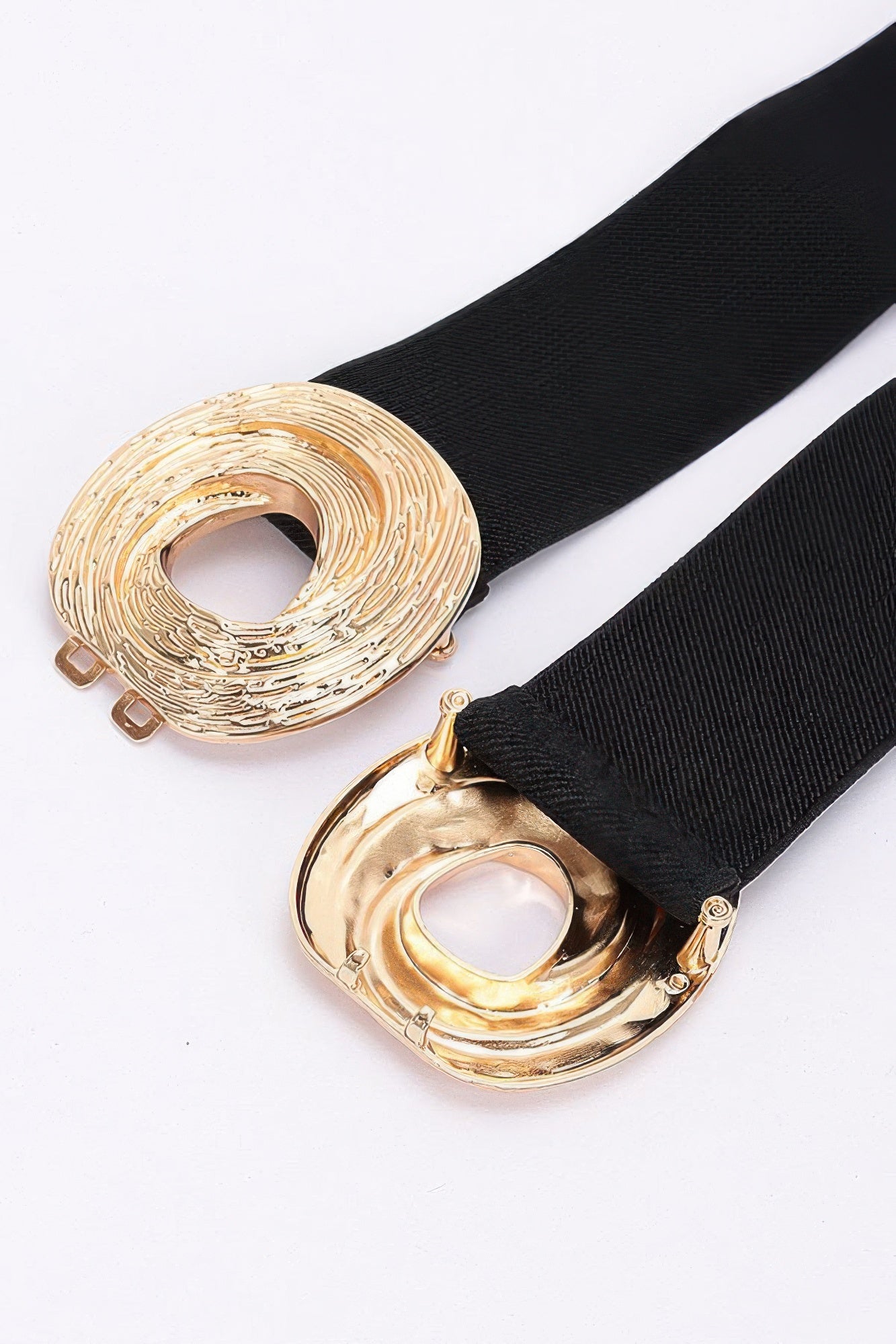 Metal Buckle Elastic Belt