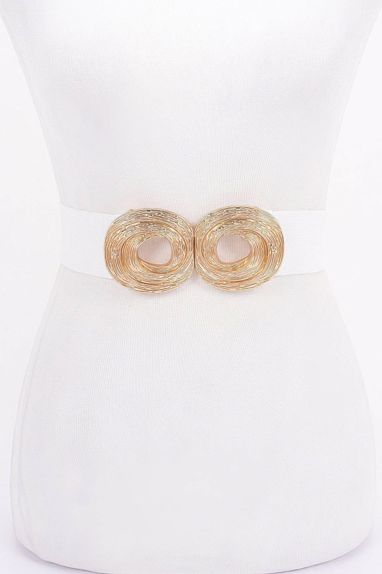 Metal Buckle Elastic Belt