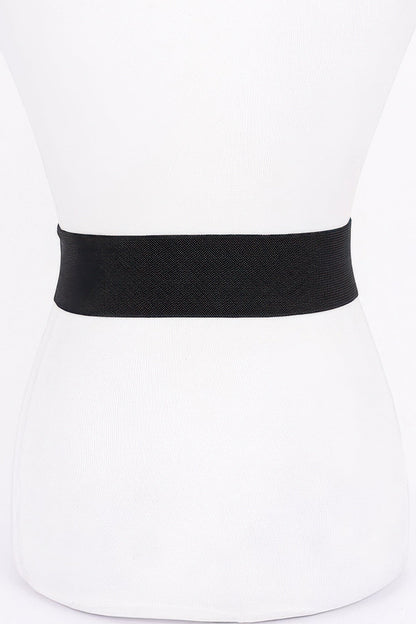 Metal Buckle Elastic Belt