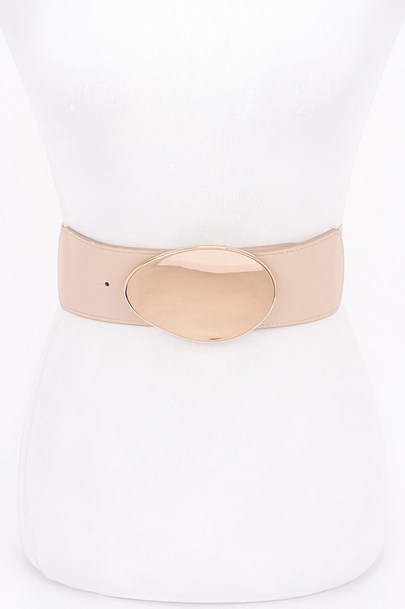 Metal Buckle Elastic Belt
