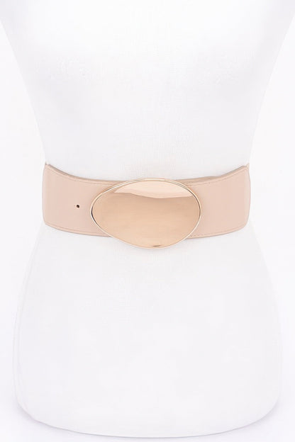 Metal Buckle Elastic Belt