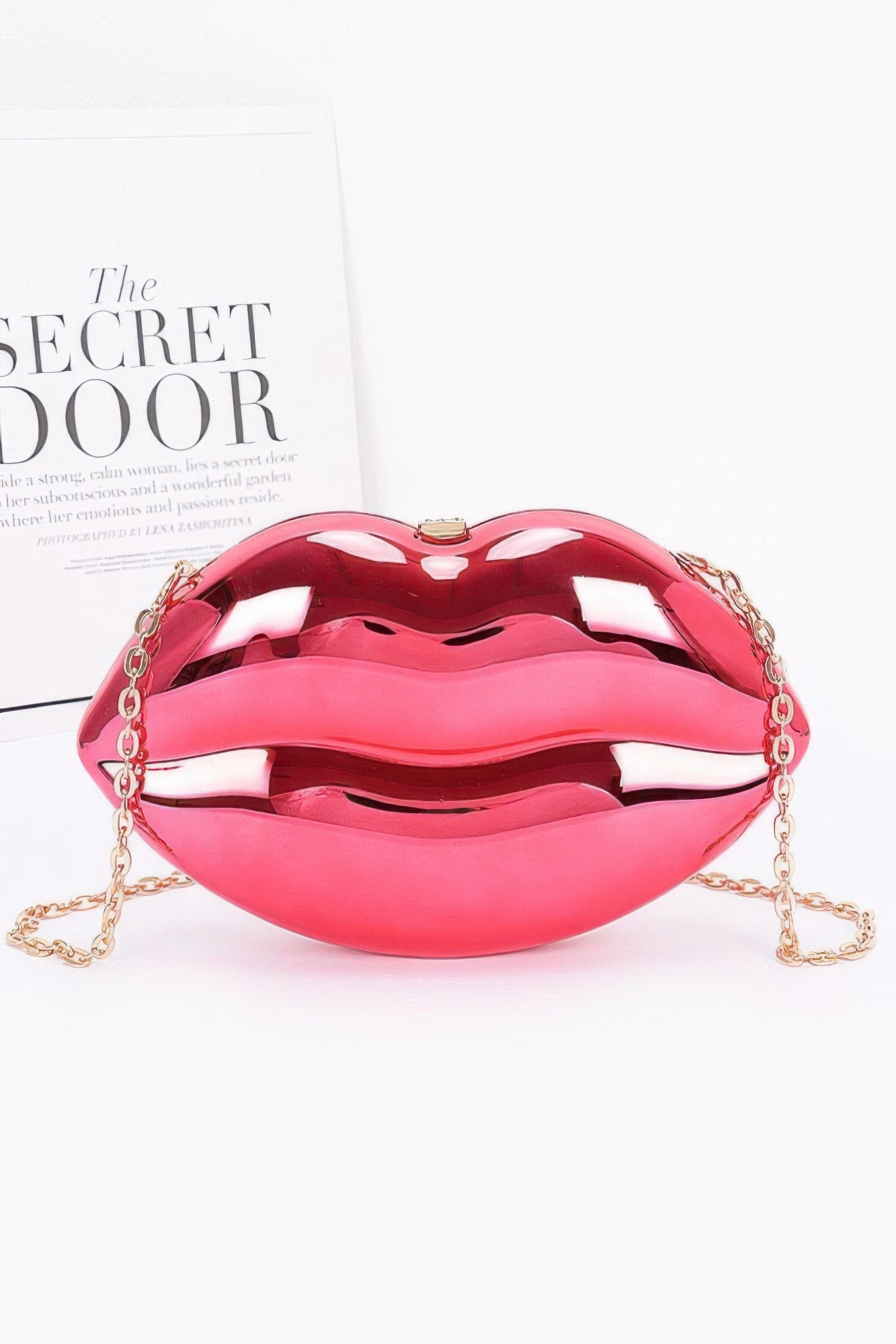 Acrylic "Lips" Case Bag