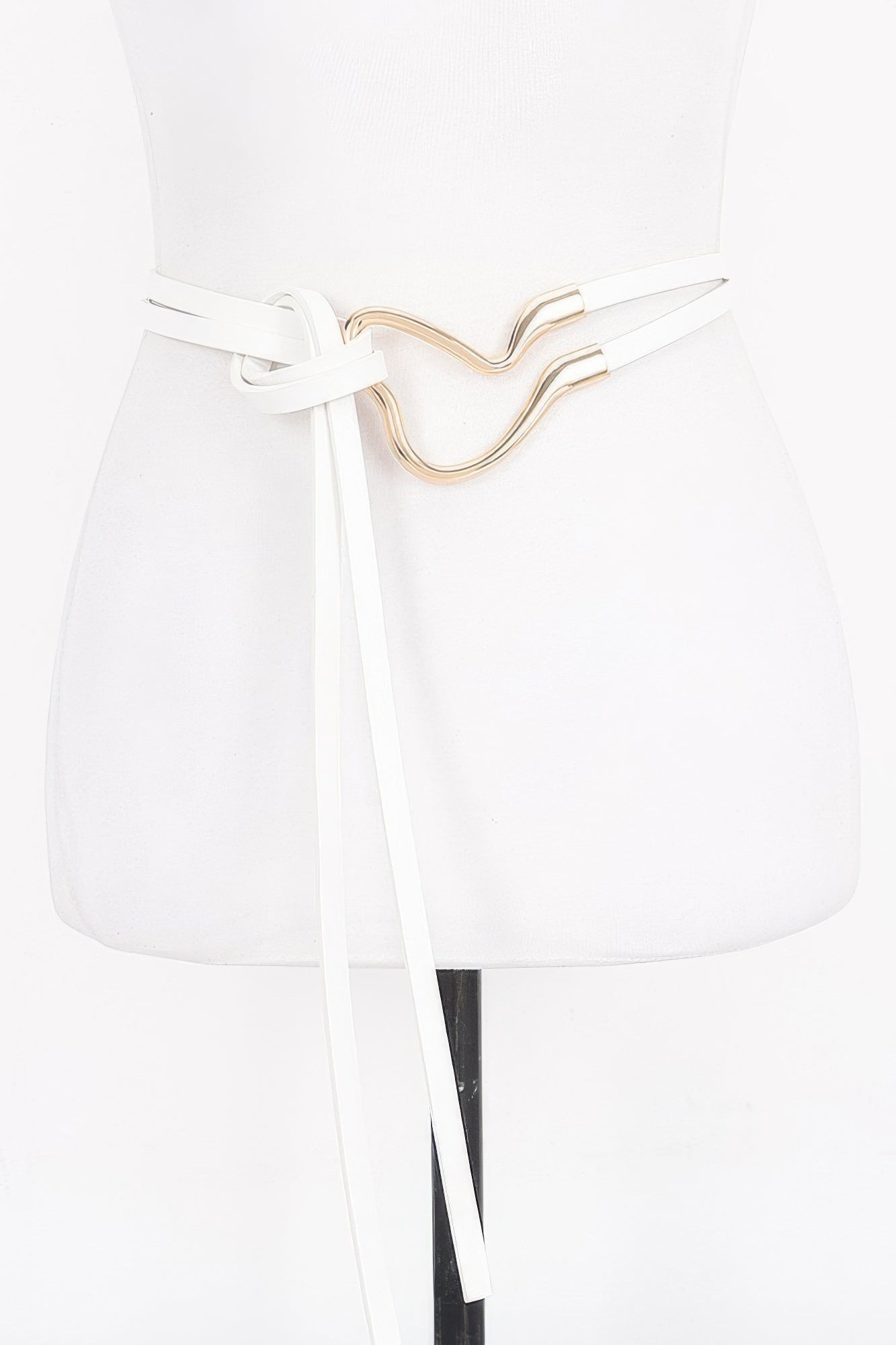 Metal Buckle Wrap Belt