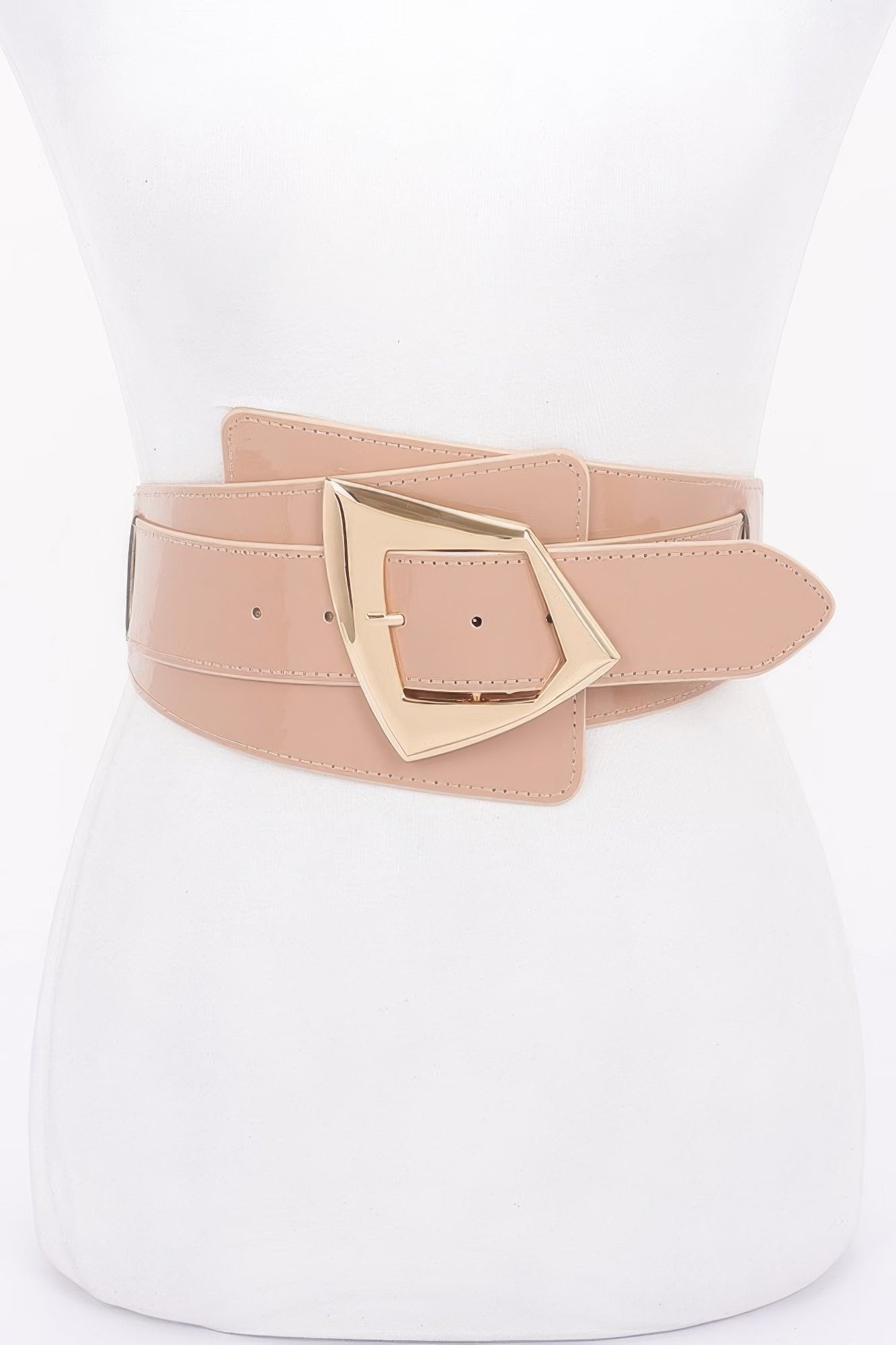 Metal Buckle Elastic Belt