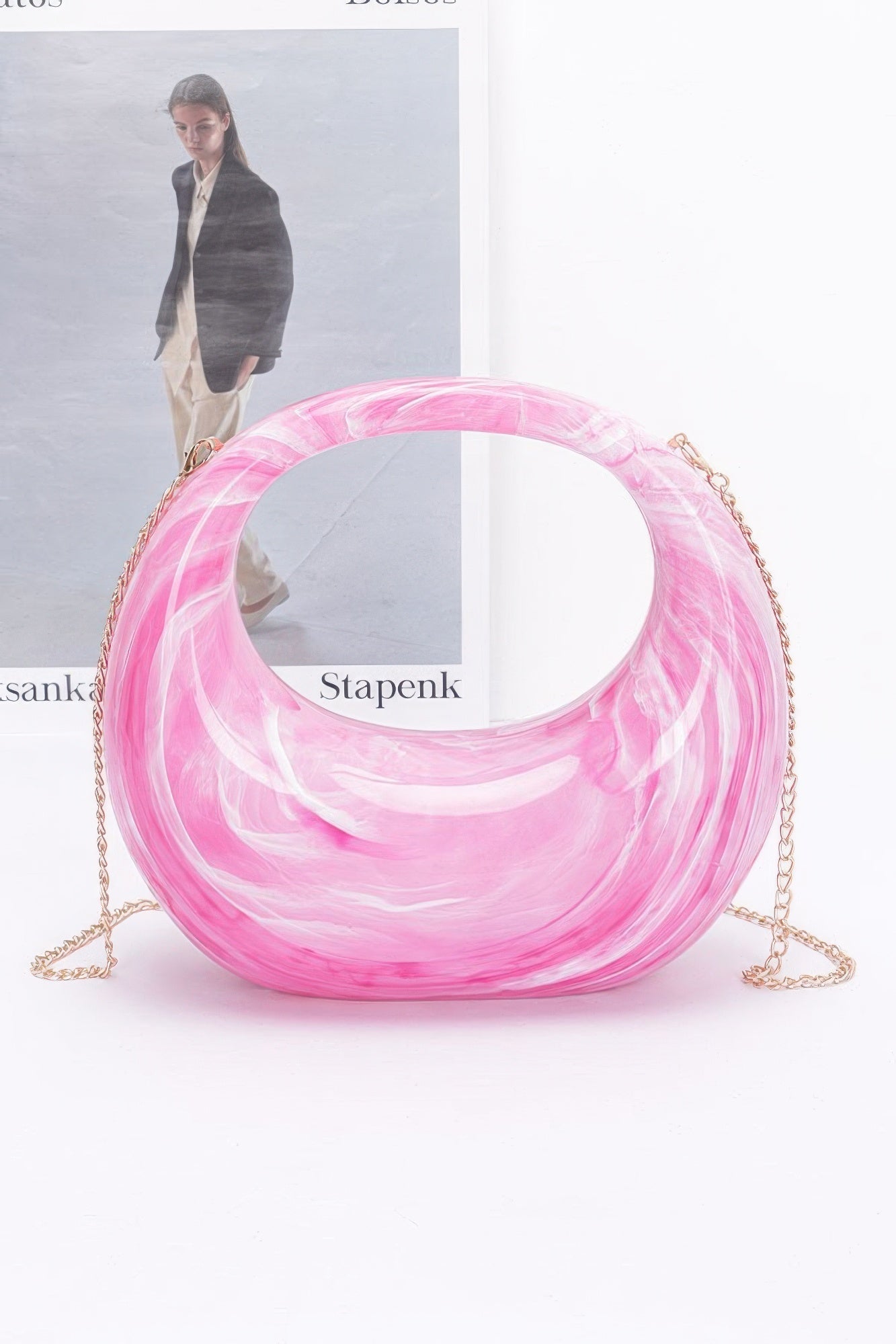 Marble Plastic Bag