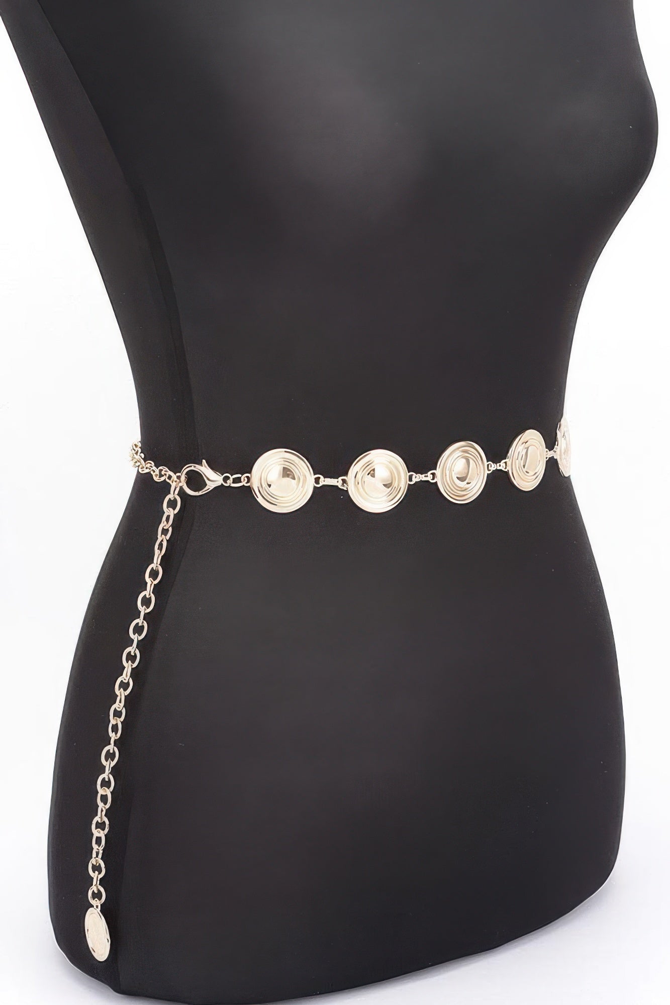 Round Metal Chain Belt
